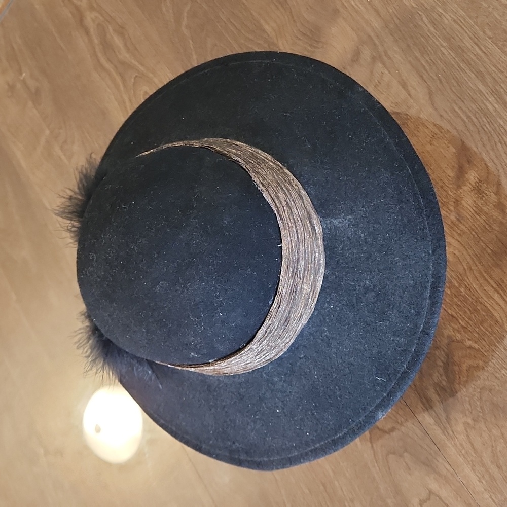 Black Wool Hat